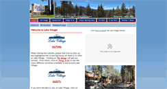 Desktop Screenshot of lakevillage.com